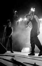 Rappers Kid and Play of Kid-N-Play performs at Kemper Arena in Kan- Old Photo 10