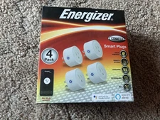 Energizer Connect Smart Indoor Plugs, 4 Pack, EIX3-1002-PP4