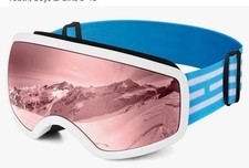 Kids Ski Goggles Snowboard Goggles For Boys Girls Aged 4-12