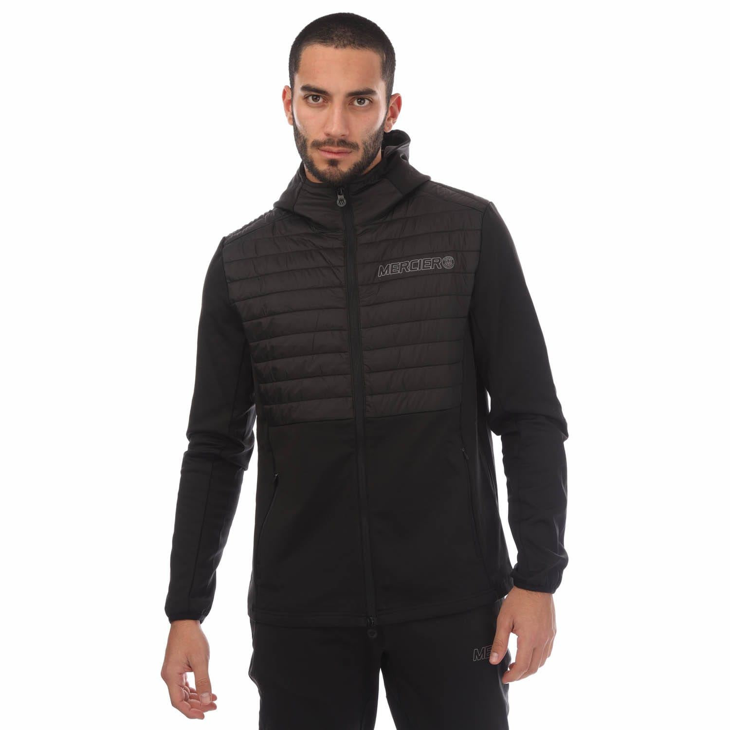 Herren Jacke Mercier Dynamic Track Top in Schwarz 11890₽