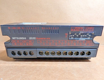 Mitsubishi Electric AJ65SBTB1-16TE MELSEC CC-Link Digital Output Unit, 12/24VDC