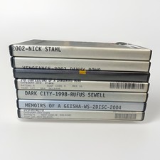 Lot of 7 Different Blockbuster Rental Case With Movies Vintage Rare