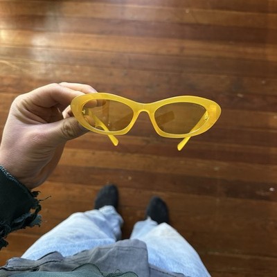 Mui Mui Yellow Sunglasses Women's MU O9YS 59019145