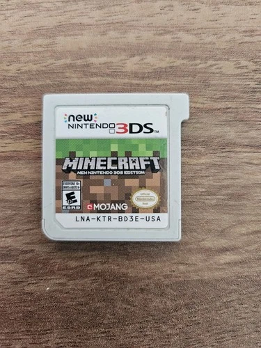 Minecraft New Nintendo 3DS Edition (3DS, 2017) Tested Working Authentic