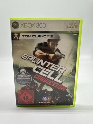 Tom Clancys Splinter Cell Conviction - Xbox 360 - PAL Deutsch - OVP - Anleitung