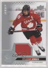 2022 Upper Deck Team Canada Juniors Women's WC Jersey Relics Brianne Jenner 2d8