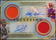 2022-23 Bowman University Anthony Richardson Stetson Bennett #DADR-AS NM