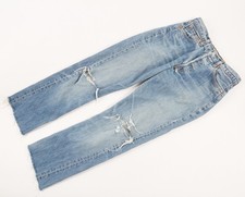 Vintage Euro 1999 Levi's 501xx Jeans Mens Euro-market Y2K 26 x27 Crop Distressed