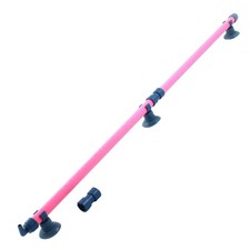 Fish Tank Aquarium Plastic Air Oxygen Stone Bubble Wall Tube Pink 18 Inch Length