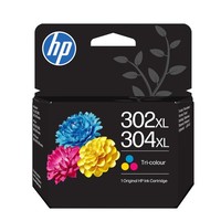 Hp 302XL/304XL High Yield Tri-Color Original Ink Cartridge (B7RT8AE)- Works Desk