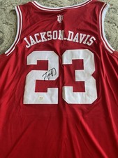 Trayce Jackson Davis Signed Autograph Auto Indiana College Jersey PSA/DNA