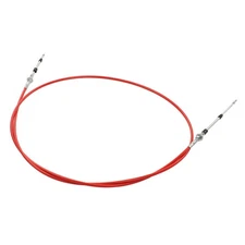 Excavator Throttle Motor Control Cable PU Sheath Stainless Steel Bendable WT