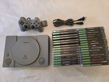 Sony PlayStation 1 PS1 Console w/ 29 Games Crash Spyro Metal Gear Twisted Metal