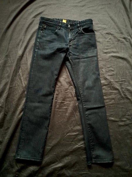 Men BOSS Orange Jeans Navy Cotton 32 / M / 46