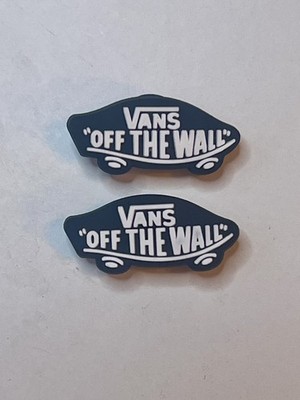 X2 Vans Off The Wall Skateboard Rare Croc Charms
