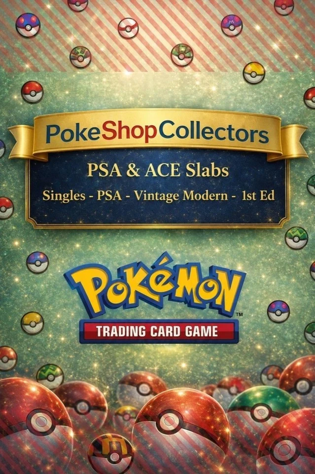 Singles & Slabs! Vintage - PSA - 1st Ed