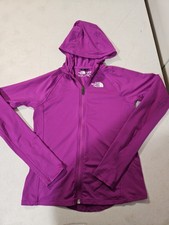 The North Face Youth Girls Large Purple 40 Amphibious Full-Zip Hoodie 1854