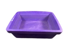 CORNING 9L Rectangular EVA Ice Pan Purple Midi Cryogenic Container 432099