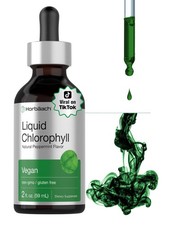 Horb ach Liquid Chlorophyll Drops  2 oz  Vegan, 2 Ounce Pack of 1 