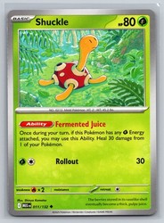 Shuckle 011/132 Mega Evolution Uncommon