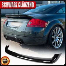Glanz Schwarz Heckspoiler Spoilerlippe Heckflügel Für Audi TT Mk1 8N 1998-2006