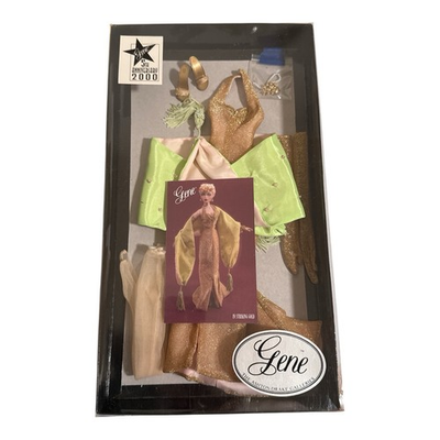 #ad NEW Ashton Drake Gene Striking Gold Outfit #96407 Pink and Green 16quot; $29.99