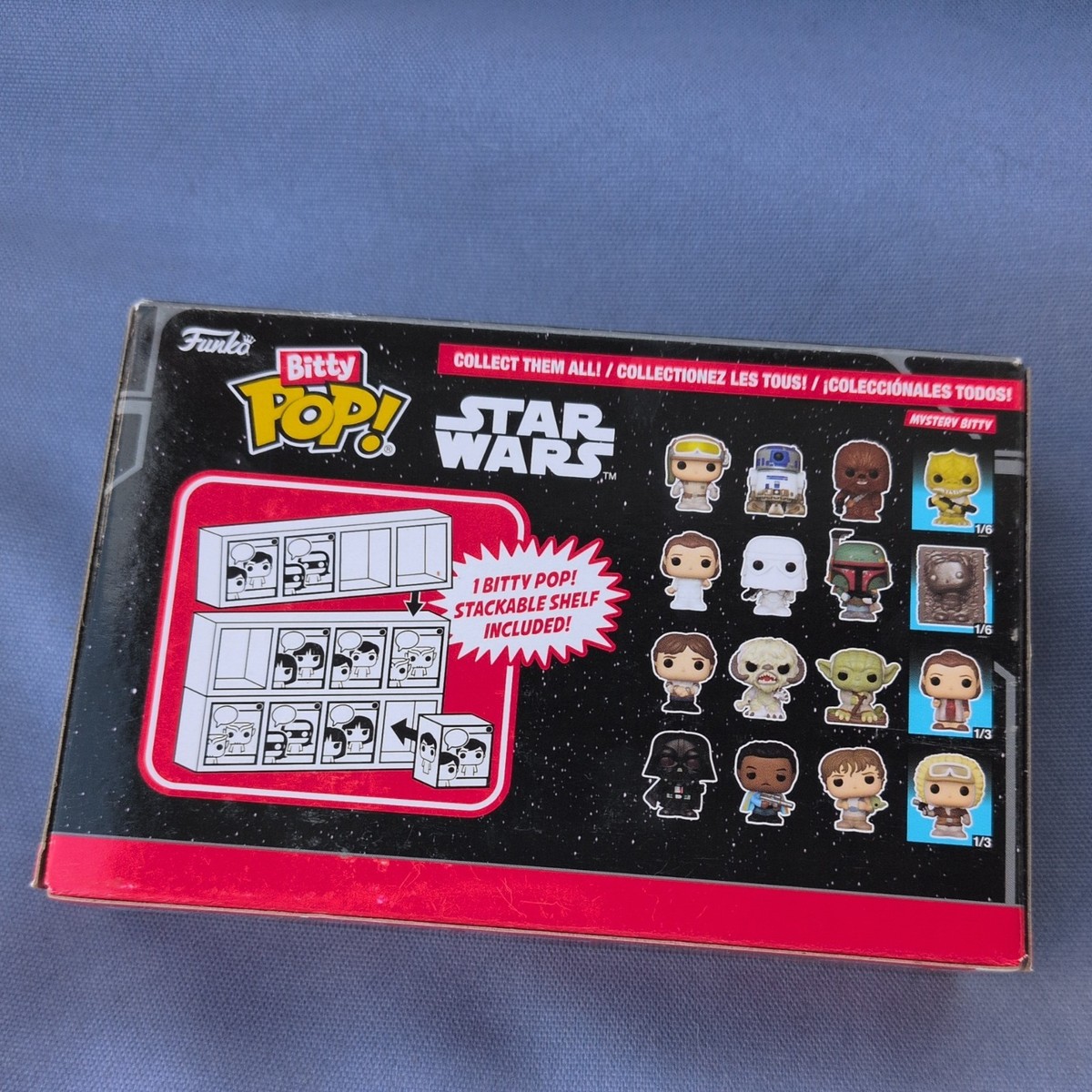 Funko Bitty Pop! Star Wars 4-Pack Han Solo, Wampa, Degobah Yoda