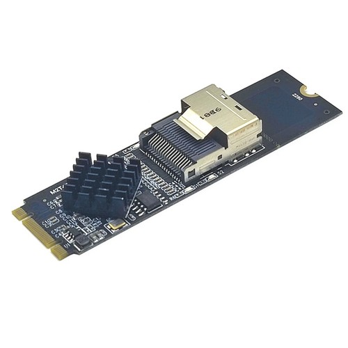 M.2 NVME to SFF-8087 SATA3.0 card Mini-SAS/SATA hard disk adapter 36PIN - Afbeelding 5 van 5