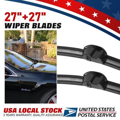 Wiper Blades size 27'' & 27'' - SET OF 2 For 2009-2014 Mercedes-Benz CL65 AMG US