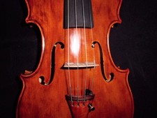 violin after old Italian XVIII century with certificate