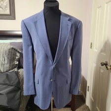 Stafford Blazer Blue 44 Long New Without Tags