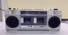 Sanyo M-W1 Dual Cassette Radio VINTAGE 1980  s Boombox