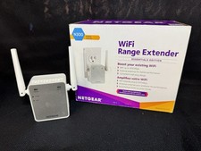 NETGEAR EX2700 300 Mbps WiFi Range Extender - EX2700-100PAS Lot of 3 