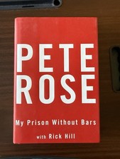 Pete Rose Autographed My Prison Without Bars 2004 - Flat SIGNED MLB Reds