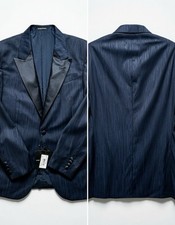 Emporio Armani Evening Jacket 52 R Navy Wool G Line Tuxedo NWT 1,795