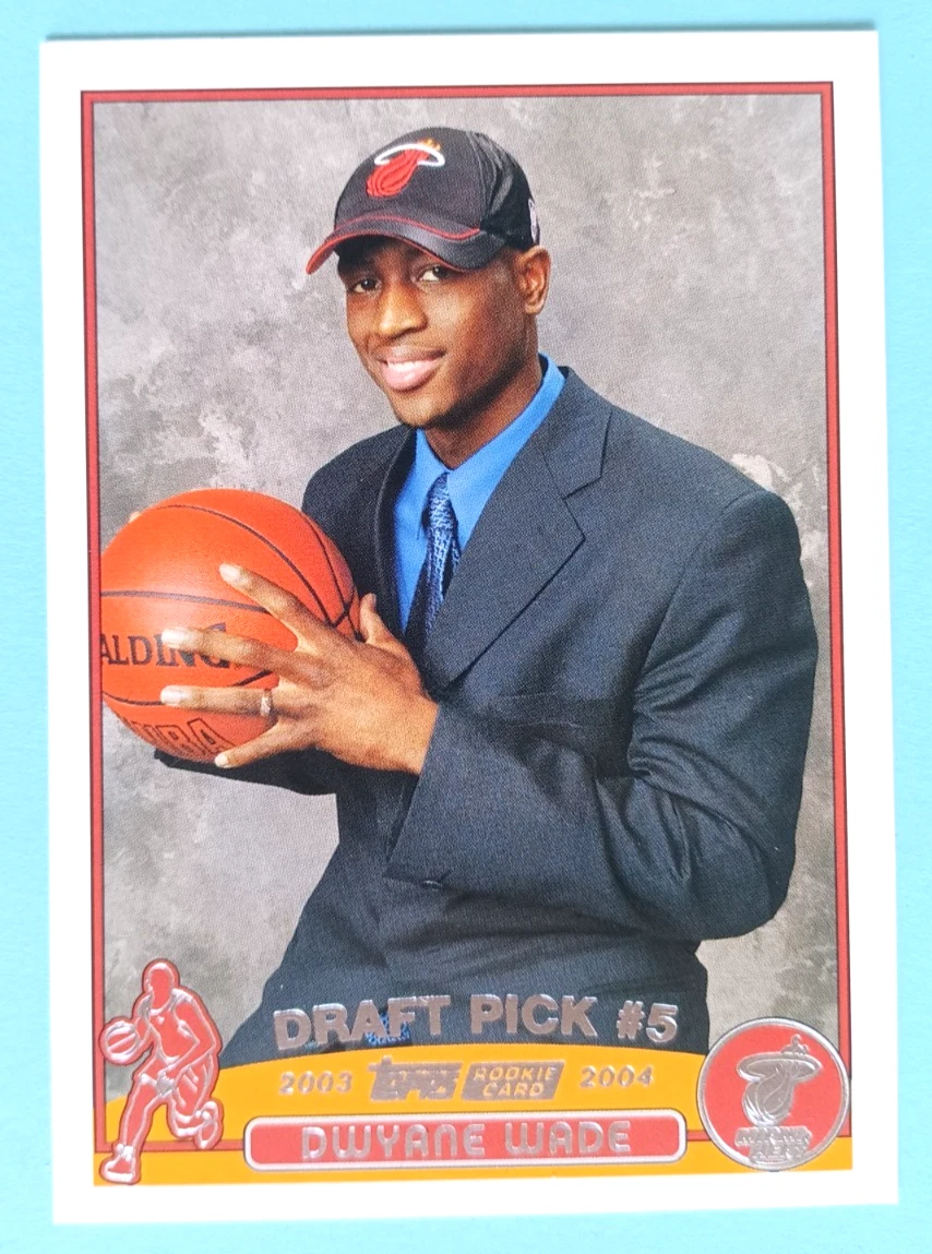 Topps Dwyane Wade Basketball Rookie ungraded Sports Trading Cards