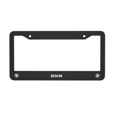 Bmw 2 Pack 2 Holes Solid Aluminum License Plate Frame Holder Black Bmw 2 Pack 2 Holes Solid Aluminum License Plate Frame Holder Black