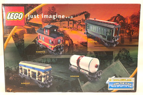 Lego 10013 Trains 9V Open Freight Wagon, NEW, NIB, Sealed, *MINT, Train Car