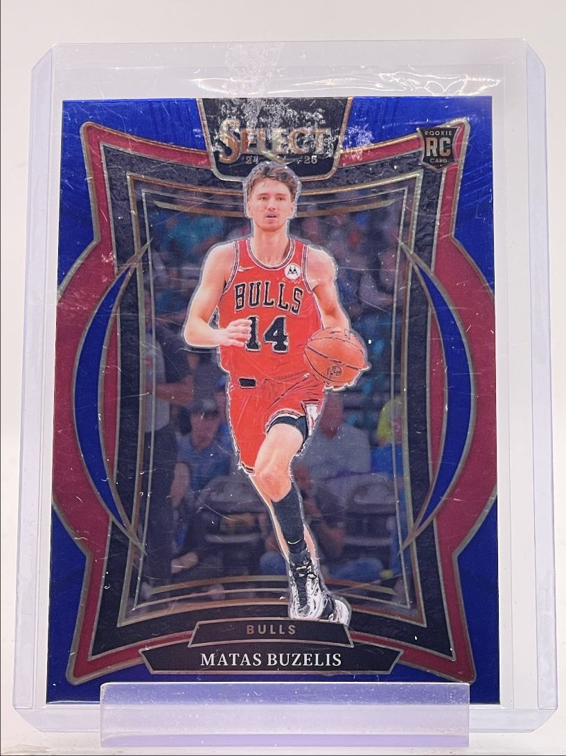 MATAS BUZELIS 2024-25 SELECT CONCOURSE ROOKIE RETAIL BLUE BULLS RC Q4081