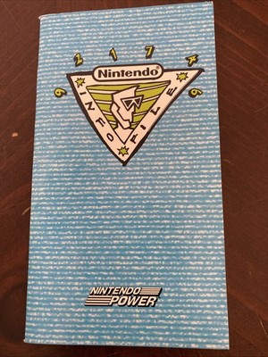 Nintendo NES Nintendo Power Game Keeper Notepad Scorebook CLEAN 