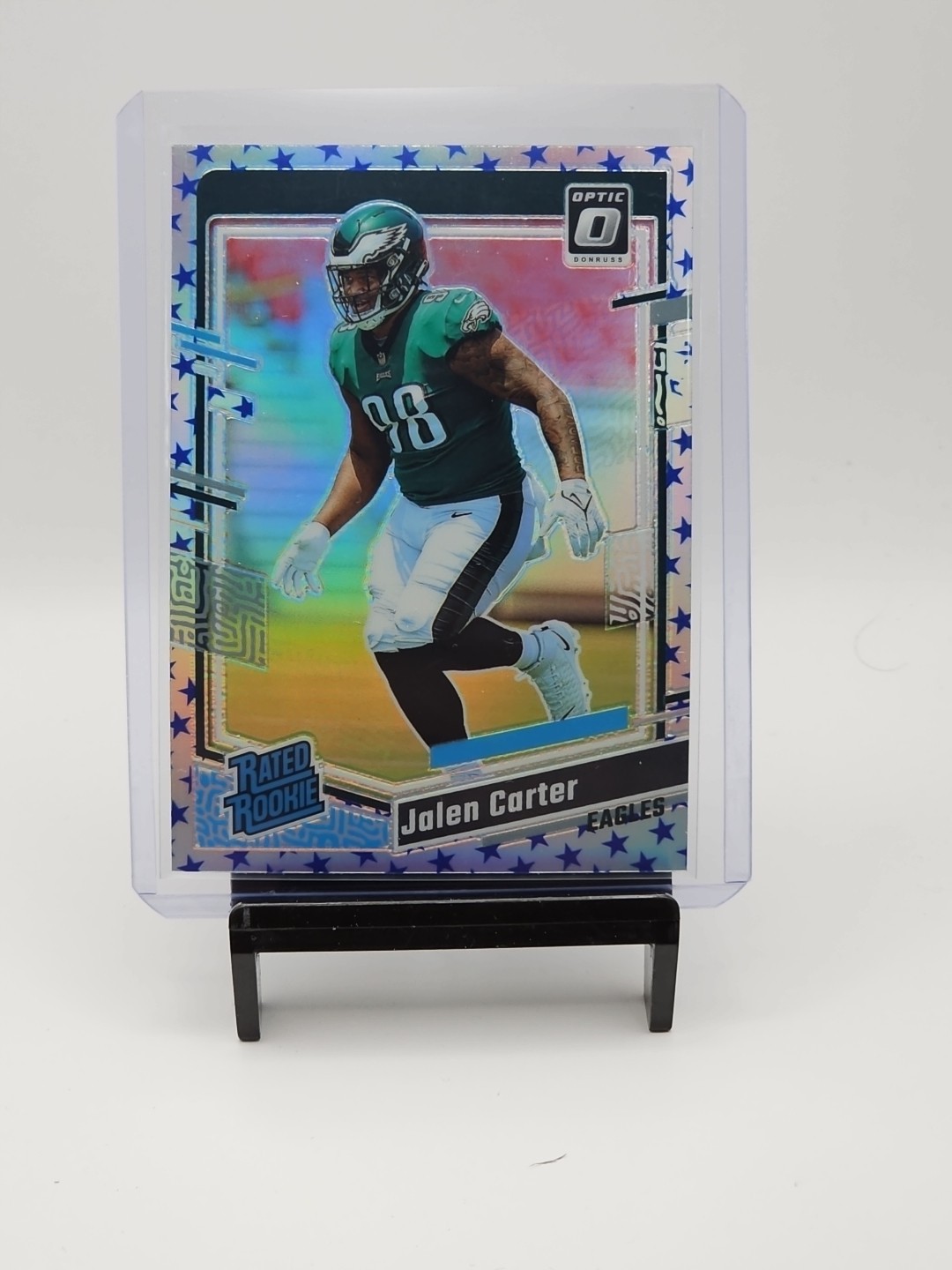 2023 Panini Donruss Optic - Rated Rookie Jalen Carter #281 Stars Prizm (RC)