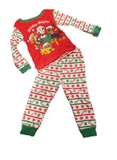 PAW PATROLS HOLIDAY HELPERS CHRISTMAS SLEEPWEAR PJ'S SHIRT  PANTS SET CHILD 3T
