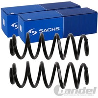 2X Sachs Fahrwerksfeder Federn Satz Hinten Passend FüR Audi A4