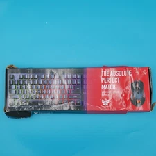 Empowered PC Wired Rainbow Backlit Keyboard & Mouse Combo Bundle