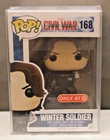 FUNKO POP MINT IN BOX #168 TARGET EXCLUSIVE MARVEL CIVIL WAR WINTER SOLDIER