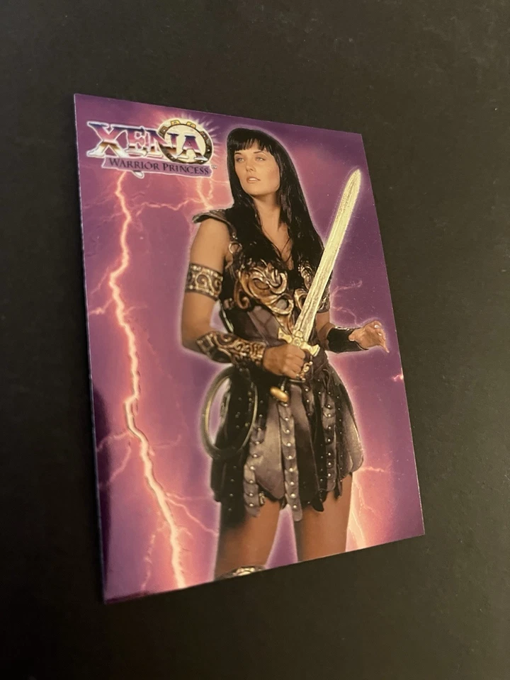 Tarjeta de inserción cromada Topps XENA 1998 Warrior Princess-C1 Foto 2 de 3