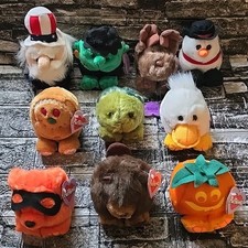 Puffkins SWIBCO Lot Of 10 Beanie Plush Vtg 90s Y2K Handmade NWT