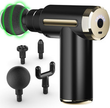 Pistola Massaggio Muscolare Mini  Massaggiatore Muscolare Ultraleggera Regolazio