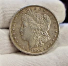 1903 US Morgan Dollar $1 (Cleaned,Retoned) AU