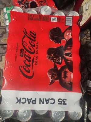 Star Wars Coke Zero  Darth Vader  cans. 